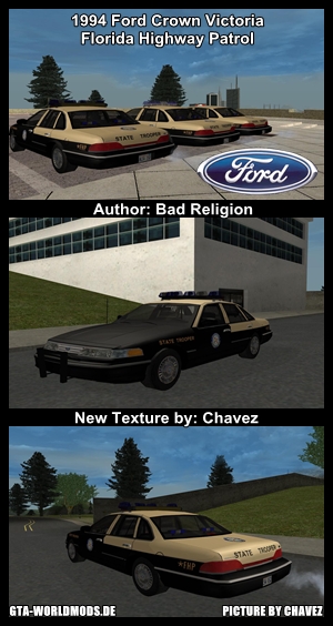 Florida State Trooper Ford CV 
